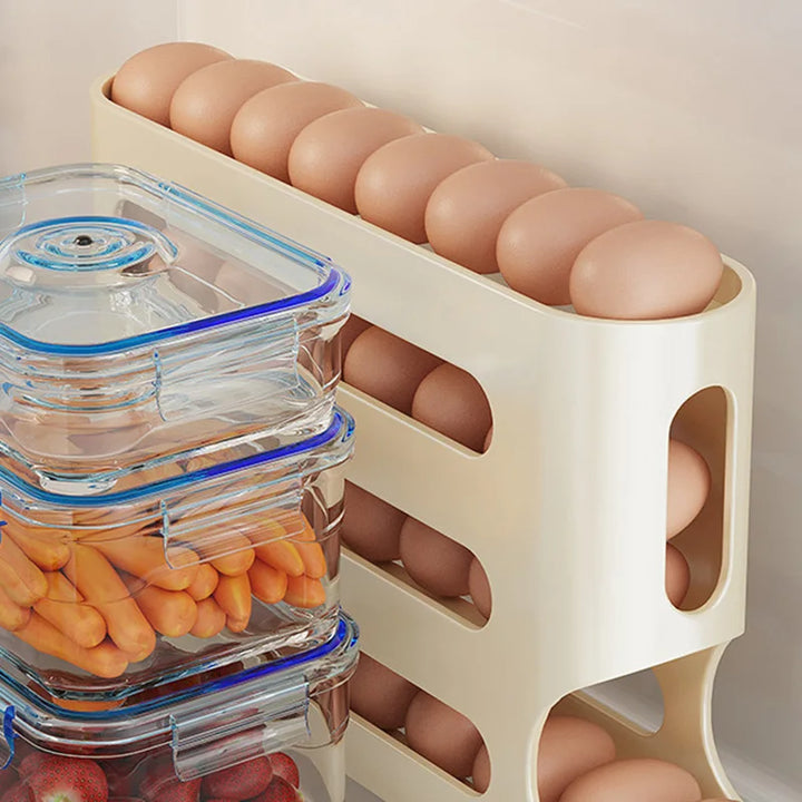 EggEase – 4-Layer Egg Organizer